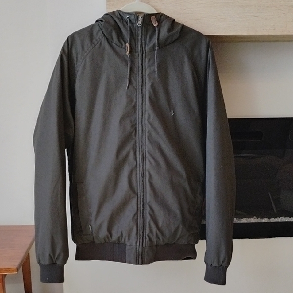 Volcom 5000mm Puffer Jacket With Hood Men's Size Large - Picture 1 of 15